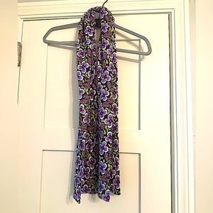 Vera Bradley Plum Petals Scarf